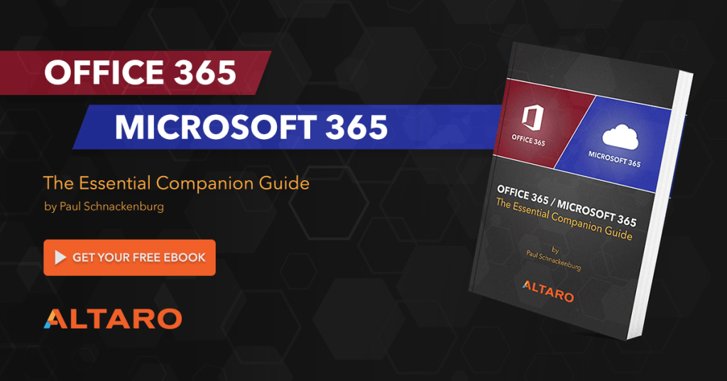 Want a chance to win one of three $20 Amazon vouchers? Download the
free eBook  and leave a comment in this post with the what
should be the topic of Altaro's next eBook?  Download the O365 ebook now!